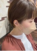 ワイドバングショート