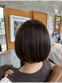 ナチュラルストレートボブ