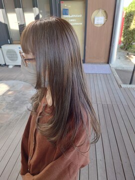 ルシードスタイル リム(LUCIDO STYLE Rim) 顔周りレイヤー×アッシュ