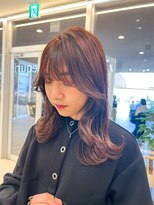 エクリジユウガオカ(equri Jiyugaoka) 【自由が丘】韓国ロング×水素カラー/30代40代50代