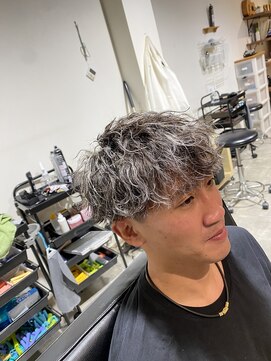 ヘアーシェルターフォーメン(Hair Shelter for men) 波巻きメッシュ