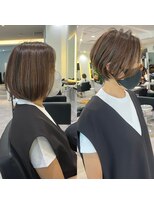 アンド ストーリーズ(&STORIES)&nbsp;前下がりショート/前髪/絶壁解消/小顔効果/30代/40代【橋本】