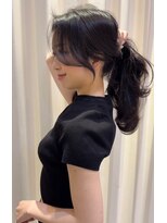 ロンド ラマ 岐阜(Lond bla-ma)&nbsp;レイヤーカット/韓国ヘア/顔まわり/2wayバング_4331