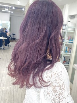アジールヘア 東上野店(agir hair) 10代20代30代ピンクパープルパーソナルカラー【上野】