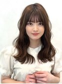 韓国ヘアイルミナカラーブリーチなし透明感10代20代30代銀座