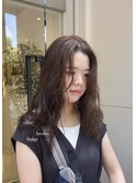 巻くのが苦手な方もゆるめパーマでスタイリングを楽に!!