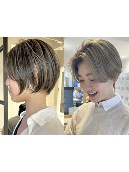 《＊お客様の魅力を引き出すカラーデザイン＊》透明感のあるダブルカラーで、お洒落な印象に＊[金沢八景]