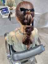 アルファ ヘアー(ALPHA HAIR)&nbsp;ヘアセット編みおろし