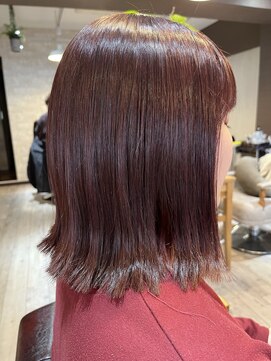 リブラン バイ ルッカ(Liburan by Lucca) 12月フェミニンピンクカラーボブ