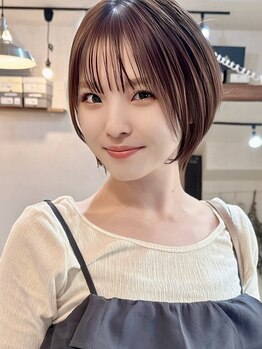 ルファン(lufun)の写真/【姫路駅裏】希望や悩みをしっかりヒアリング★あなただけに似合うショートヘア/ミニボブに