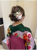卒業式　お着付け　セットアップ