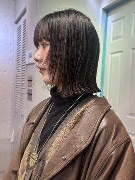 タロ(TALO) 【TALO】ぷつっとボブ×顔周りレイヤー