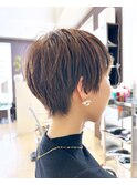 うなじ美人×ベリーショート