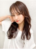 透明感あふれる大人のナチュラルウェーブ