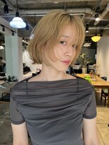 キャロルガーデンズ ボコカ 表参道(Carroll Gardens bococa)&nbsp;【kacho】ベージュカラー　ダブルカラー