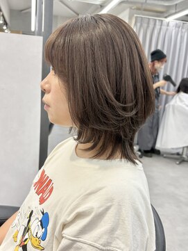 ヘアサロン ドットプラス 町田店(dot. plus) ミディアムレイヤー/暗めカラー/グランマッシュ/町田