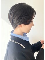 モリオフロムロンドン 松戸店(Morio from London)&nbsp;【morio松戸 アイダ】大人ショート/ハンサムショート/黒髪/艶髪