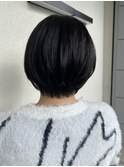 ひし形ショートボブ