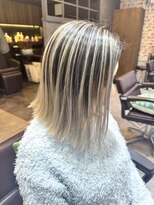 アグ ヘアー フィオ 南浦和店(Agu hair fio)&nbsp;ホワイトバレイヤージュ　宮下　【南浦和】