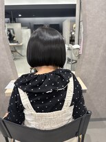 フレーム スクエア まとまるボブ!!