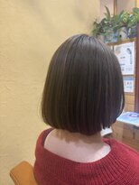 オッジ ヘアー ジャッロ(Oggi Hair giallo)&nbsp;ナチュラルボブ　3月