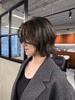 ニコ トウキョウ(nico TOKYO)&nbsp;ボブレイヤーカット顔周りレイヤーウルフハッシュカット