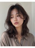 大人可愛い/シースルーバング/池袋西口/韓国風レイヤーカット