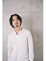 トラスト ザ バーバー 東京駅日本橋店(TRUST the Barber)&nbsp;スパイラルパーマ/メンズミディアム/センターパート