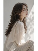 サンク(thank)&nbsp;王道ナチュフェミロングシルキーベージュ