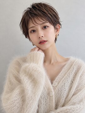 ワゴンバイアフロート(Wagon by afloat) 池袋大人ベリーショート30代40代50代小顔短め前髪アンニュイヘア