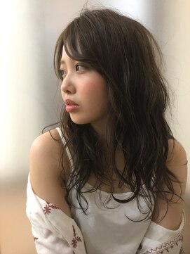 ヘア ステージ チャム(HAIR STAGE CHUM) クール～ナチュラル　ヌードセミロング