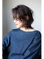 リコ ヘアアンドリラクゼーション 一宮店(LICO HAIR&RELAXATION) ラフなウェーブでこなれ大人ウルフ♪
