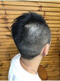 サイドパート ベリーショート