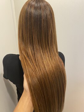 匠 美容室 ブリーチ毛にも出来る髪質改善ストレート