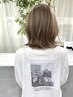 ブリーチ込みのWカラー＋カット　￥18800～