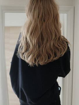 インビテーション 名古屋(invitation) #ウェーブブロンド