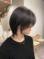 イミ(imi)&nbsp;大人ウルフ/グレージュカラー/韓国風レイヤー/小顔カット