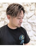 Moana【大宮】#メンズブリーチ#刈り上げショート