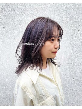 グラムヘアデザイン(g. hair design) 《  ブリーチで作るアメシストカラー ..  》