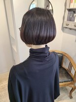 ヘア ケア ディエイチケー(HAIR CARE DHK)&nbsp;襟足ギリギリの丸みミニボブ