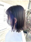 イヤリングカラー×ブルーバイオレット