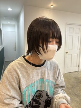 ヘアーブレイス(hair brace) ボブ×顔周りレイヤー