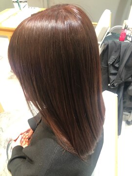 エヌアンドエー 草加店(N&A) さら艶ストレート×髪質改善ケア＃14 うるおい美髪ケアカラー