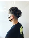 メンズカット×ハイライト