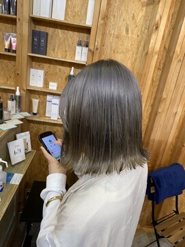 アフターニュース 新潟(afternews) ミルクティーベージュ/ダブルカラー/ケアブリーチ/髪質改善/駅南