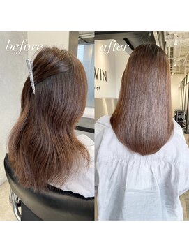 サロウィン 池袋(SALOWIN) 【 before & after 】美髪矯正 × パヤ毛改善 ×髪質改善 #187