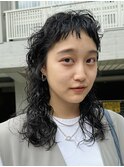 マレットヘア/ウルフパーマ/ベリショウルフ/パーマ/原宿/表参道
