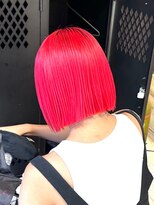 ヲタク(wotaku.)&nbsp;派手髪カラーレッドカラーハイトーンダブルカラーケアブリーチ