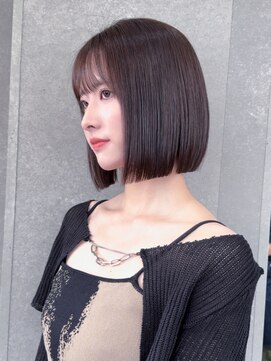 ロンド 表参道店(Lond) ◇ボブ 縮毛矯正 顔周りカット 表参道 髪質改善