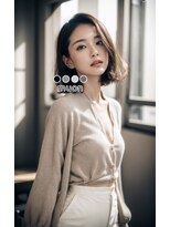 ムオン 浜町店(muon)&nbsp;弾力ウェーブミディ